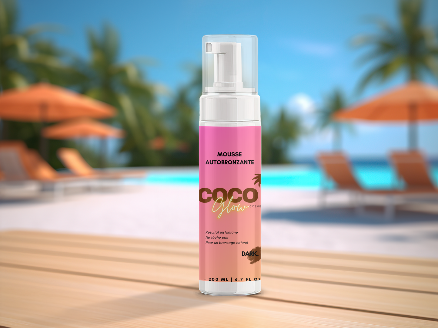 COCO GLOW mousse DARK